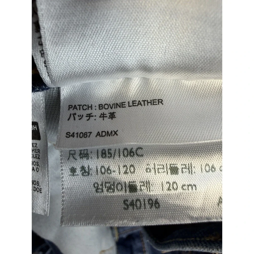 Levis 511 Jeans Mens 42x32 Blue Stretch Slim‎ Fit Tapered Leg Denim Made in USA